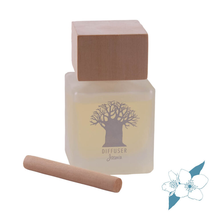 Mockana Wooden Top Diffuser in Jasmine fragrance