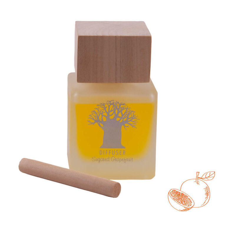 Mockana Wooden Top Diffuser in Sugared Grapefruit fragrance