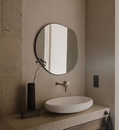 Cobble Mirror Small