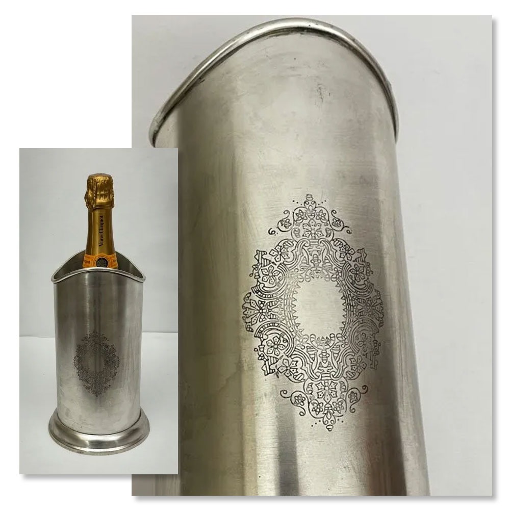 Pewter Wine & Champagne Cooler – Tall XL Coaster