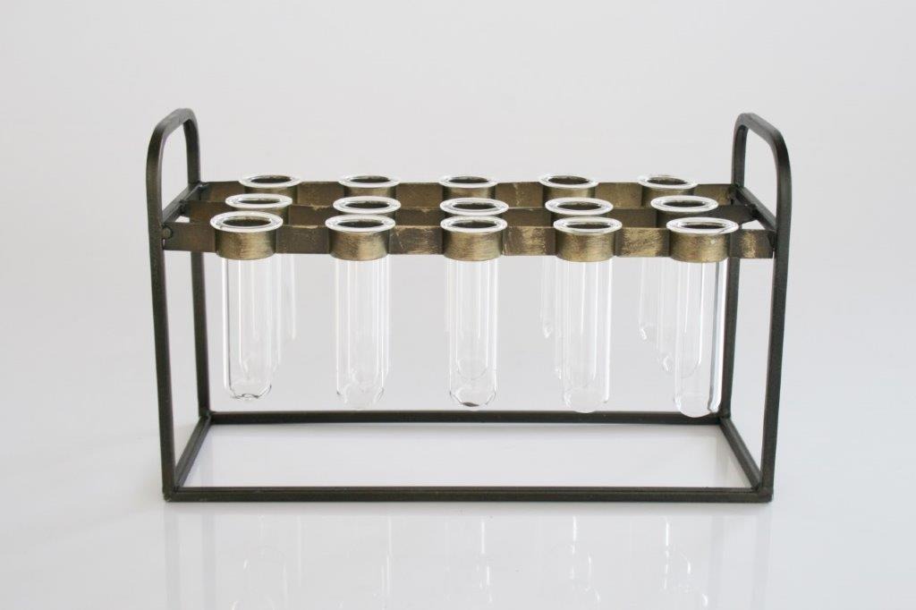 15 Test Tube Flower Holder