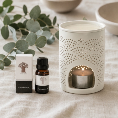 Fragrance Oil Diffuser Set – Burner + 1 Essential Oil