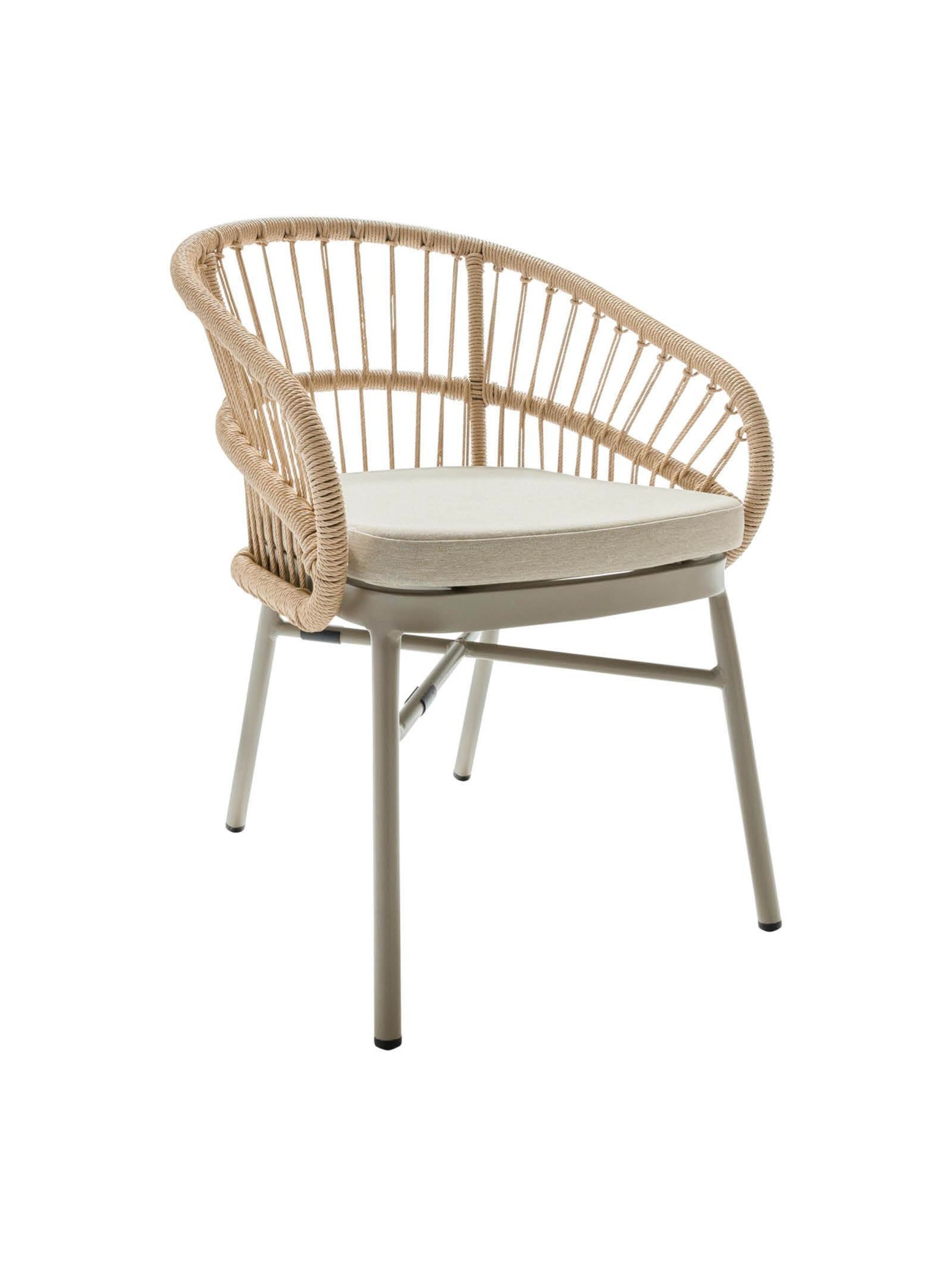 Lola Chair - Available in Corfu Volcanic, Corfu Dune