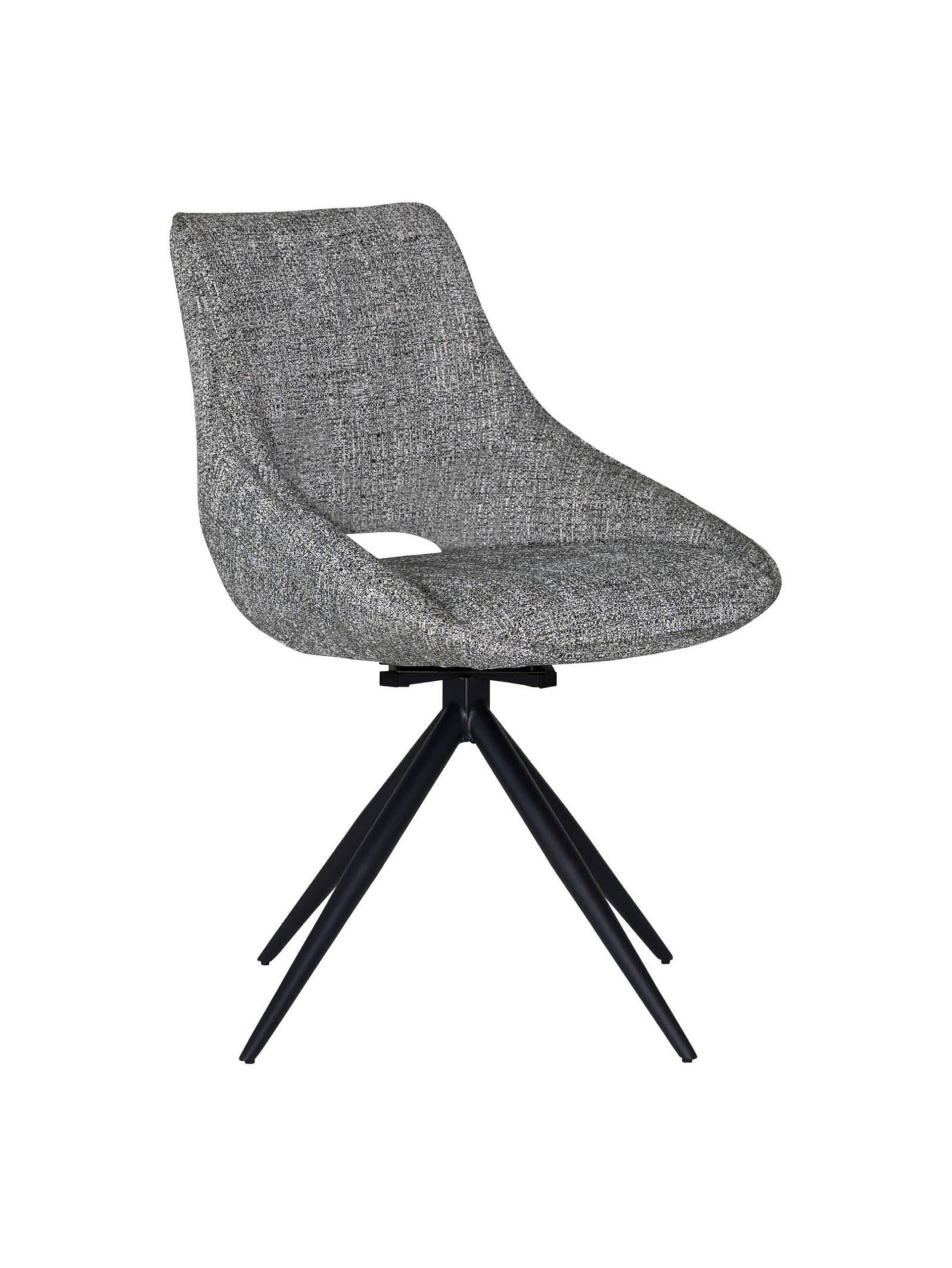 Louis Swivel Dining Chair | Cosmopolitan Fabric