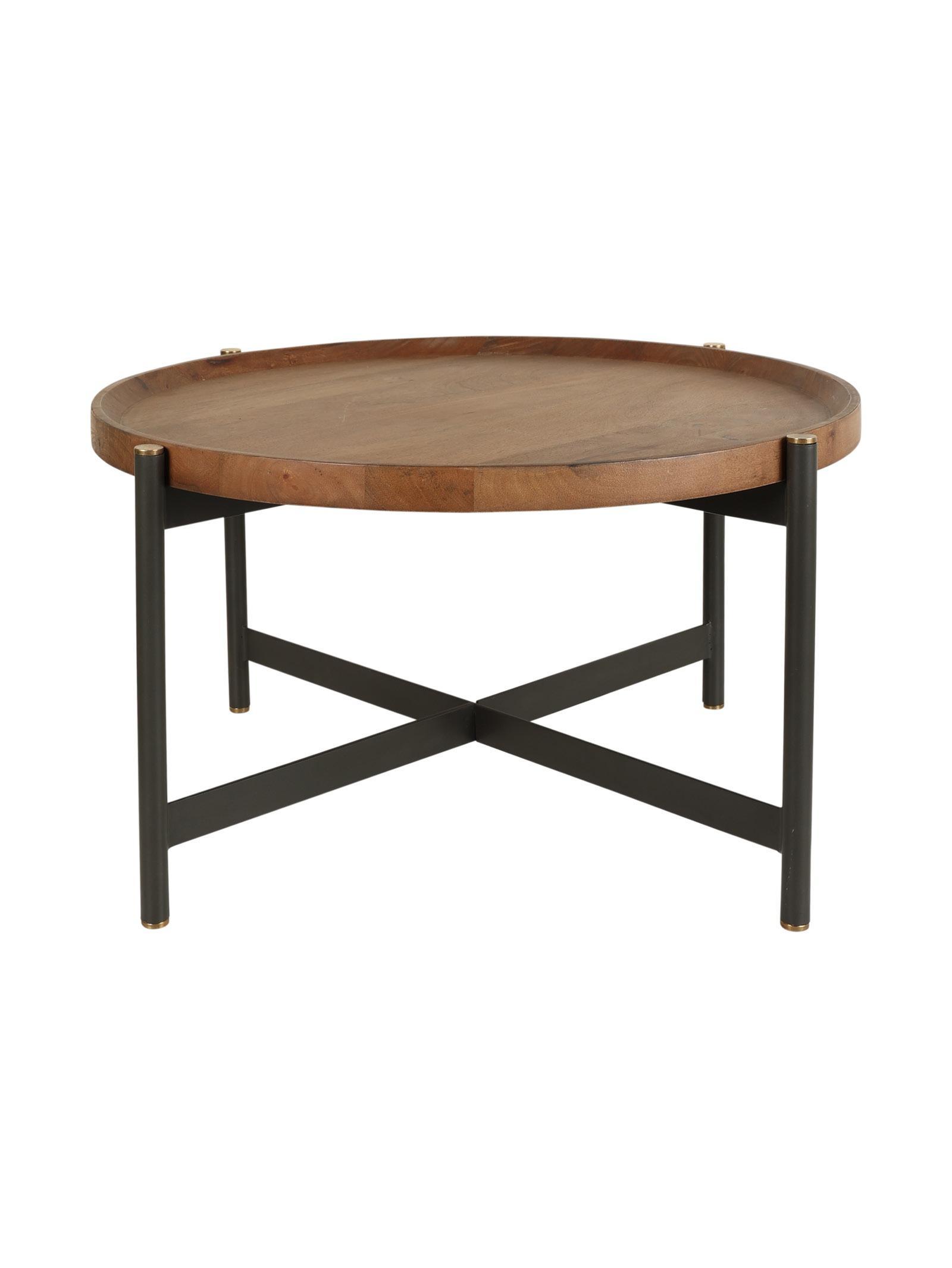 Roundhouse Large Coffee Table – Nutmeg Mango Wood