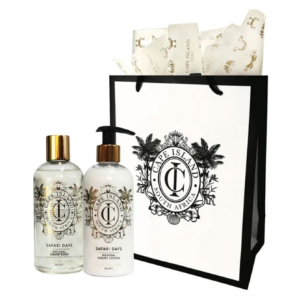Safari Days PET 300ml Soap & Lotion Gift Bag