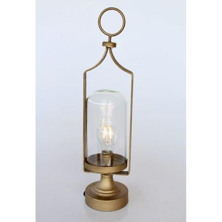 LED Gold Metal Light 48x11cm – Battery Operated