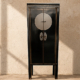 Black Lacquer 2-Door Cabinet | 195x80x44cm