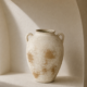 Large 2-Handle Distressed Cement Urn 46x30cm