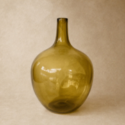 Extra Large Green Glass Bottle Vase 60x40cm